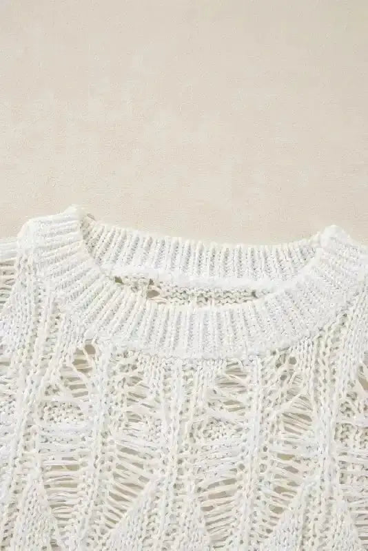 Sweaters Boho Breeze Crochet Sweater