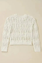 Sweaters Boho Breeze Crochet Sweater