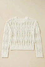 Sweaters Boho Breeze Crochet Sweater