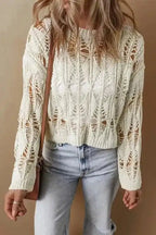 Sweaters Boho Breeze Crochet Sweater
