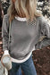 Sweaters Chevron Crew Contrast Sweater