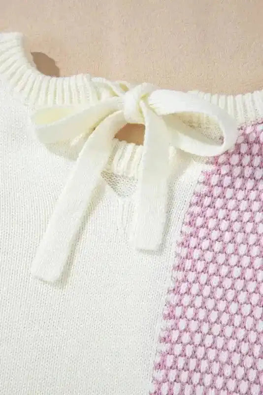 Sweaters Chic Harmony Tie-Back Sweater