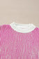 Sweaters Cozy Contrast Stripe Knit Sweater