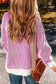 Sweaters Cozy Contrast Stripe Knit Sweater
