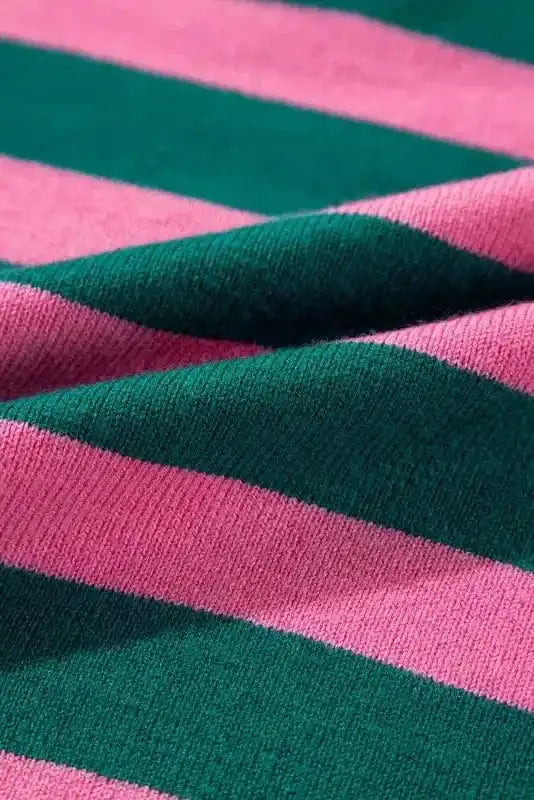 Sweaters CozyStripes Oversized Zip Sweater