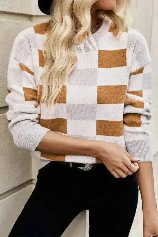 Sweaters Crosshatch Plush Sweater