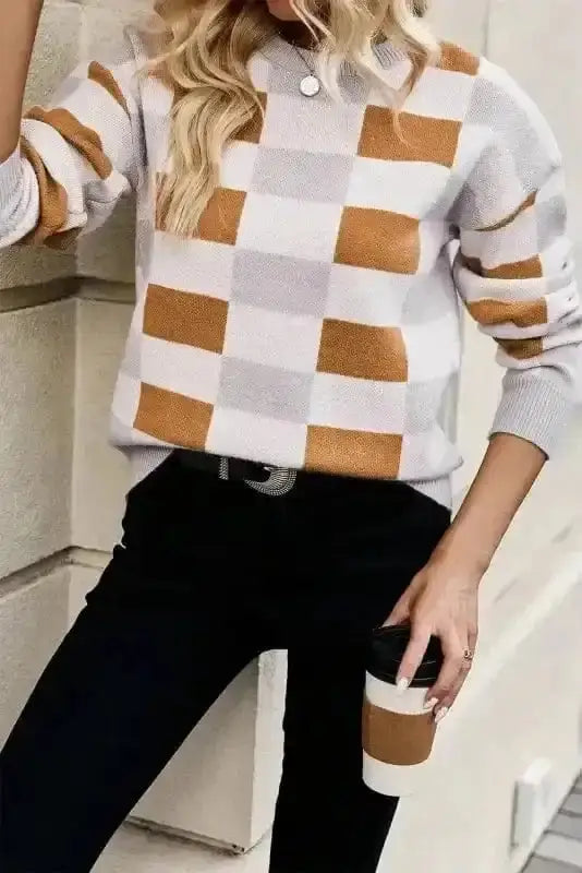 Sweaters Crosshatch Plush Sweater