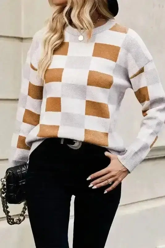 Sweaters Crosshatch Plush Sweater