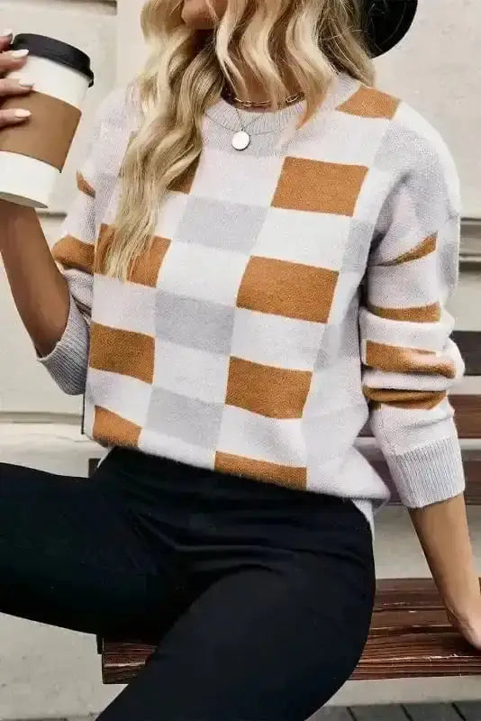 Sweaters Crosshatch Plush Sweater