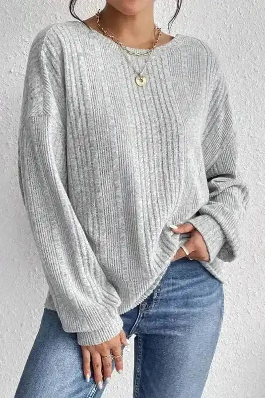Sweaters Crossover-Back Jumper