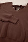 Sweaters Elegant Noir Lantern-Sleeve Sweater