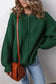 Sweaters Enchanted Forest Crewneck - Textured Knit Lantern Sleeve Sweater