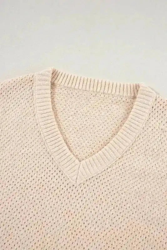 Sweaters Eyelet Elegance Drop Sweater