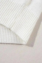 Sweaters Floral Crochet Chunky Knit Sweater