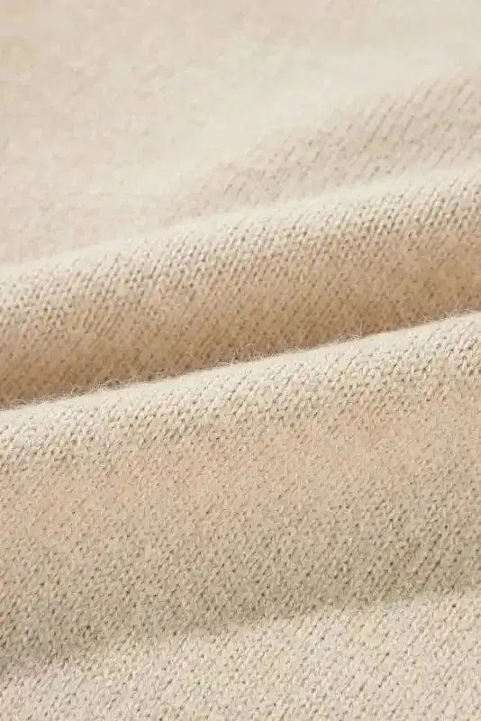 Sweaters Floral Crochet Chunky Knit Sweater