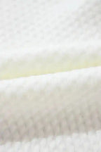 Sweaters Flower Applique White Sweater