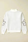 Sweaters Ivory Floret Zip Sweater