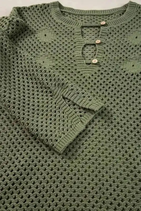 Sweaters Laidback Loop-Button Sweater