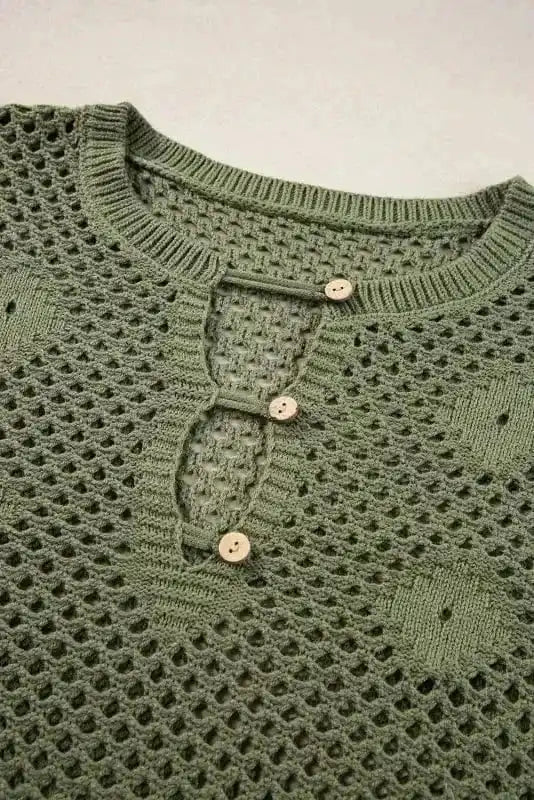Sweaters Laidback Loop-Button Sweater