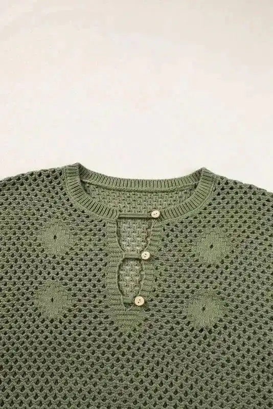 Sweaters Laidback Loop-Button Sweater