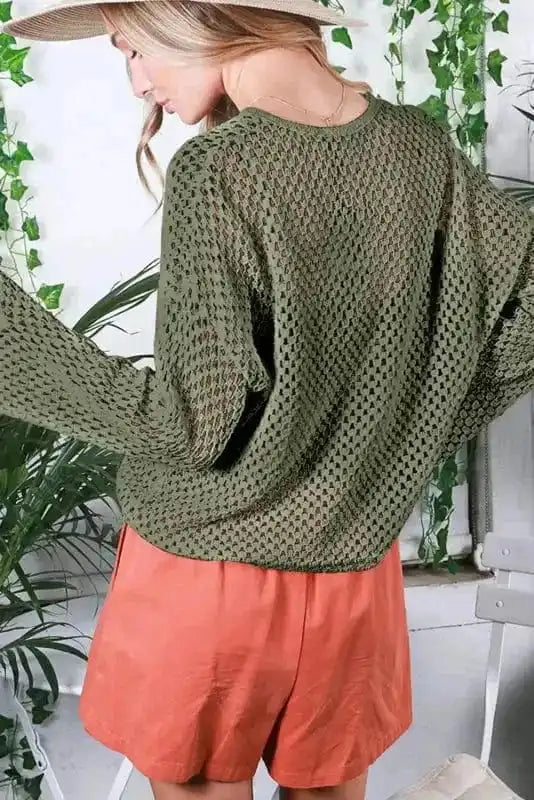 Sweaters Laidback Loop-Button Sweater