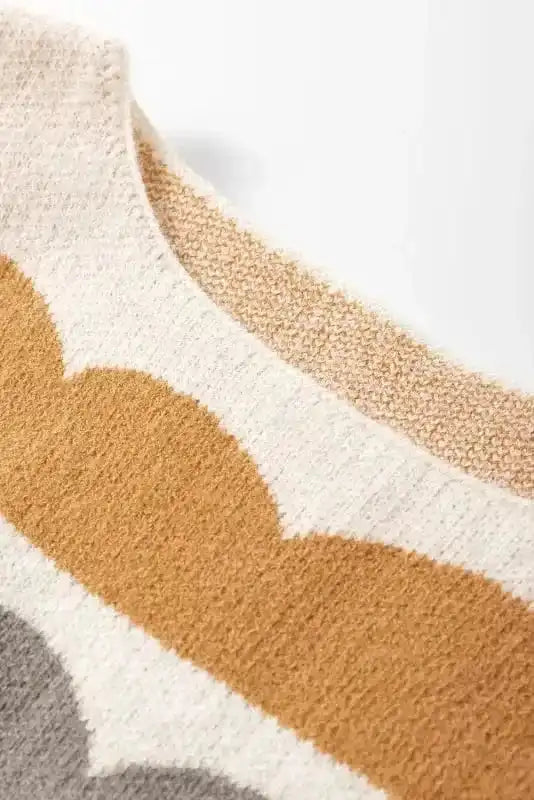 Sweaters Mellow Yellow Striped Jumper