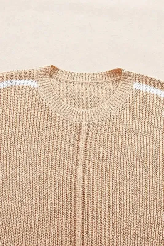Sweaters Parisian Pinstripe Elegance Sweater