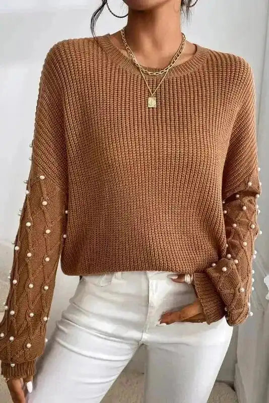 Sweaters Pearl Droplet Soft Knit Jumper