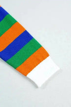 Sweaters Retro Squares Loose Sweater