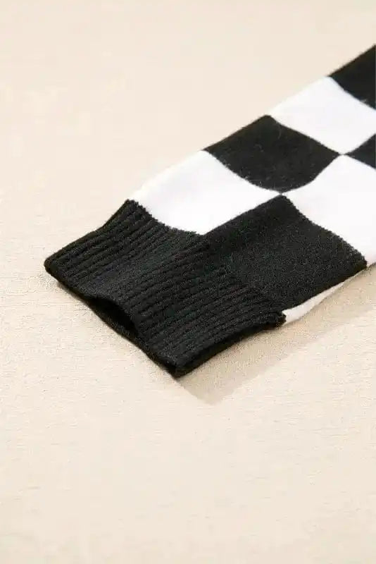 Sweaters Smoky Plaid Soft Knit Jumper