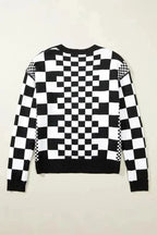 Sweaters Smoky Plaid Soft Knit Jumper