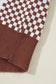 Sweaters Smoky Plaid Soft Knit Jumper