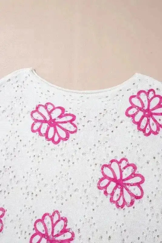 Sweaters Spring Fling Eyelet Sweater