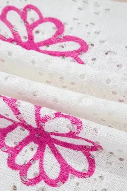 Sweaters Spring Fling Eyelet Sweater