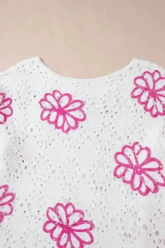 Sweaters Spring Fling Eyelet Sweater
