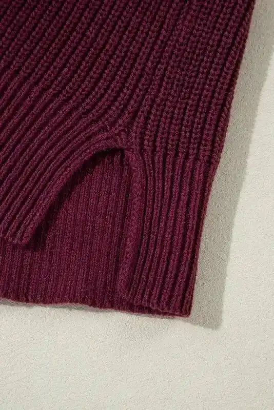 Sweaters Trendy Stripes Color Block Sweater