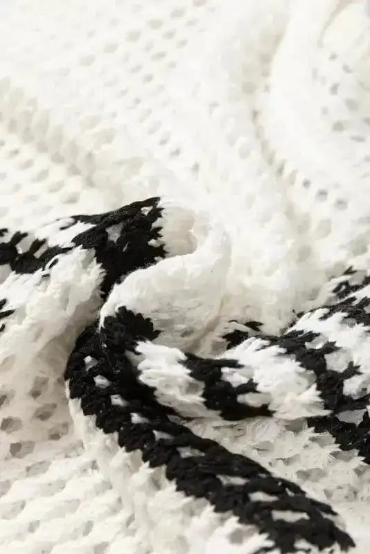 Sweaters Vanilla Breeze Hollow-out Sweater