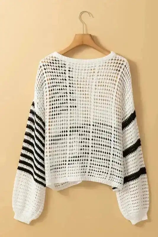 Sweaters Vanilla Breeze Hollow-out Sweater