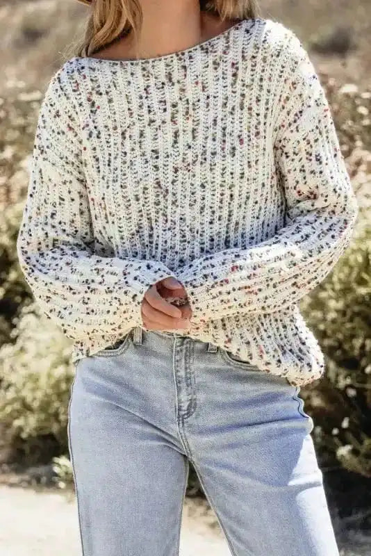 Sweaters Vanilla Swirl Twist Sweater