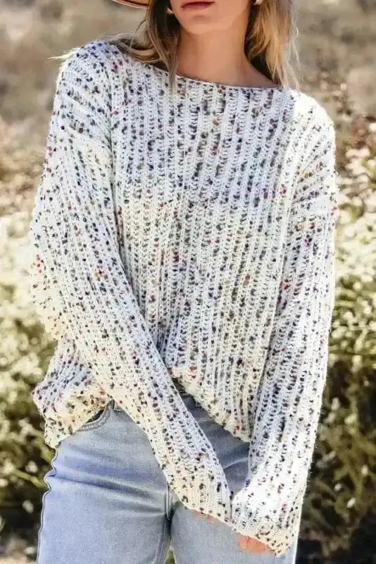 Sweaters Vanilla Swirl Twist Sweater
