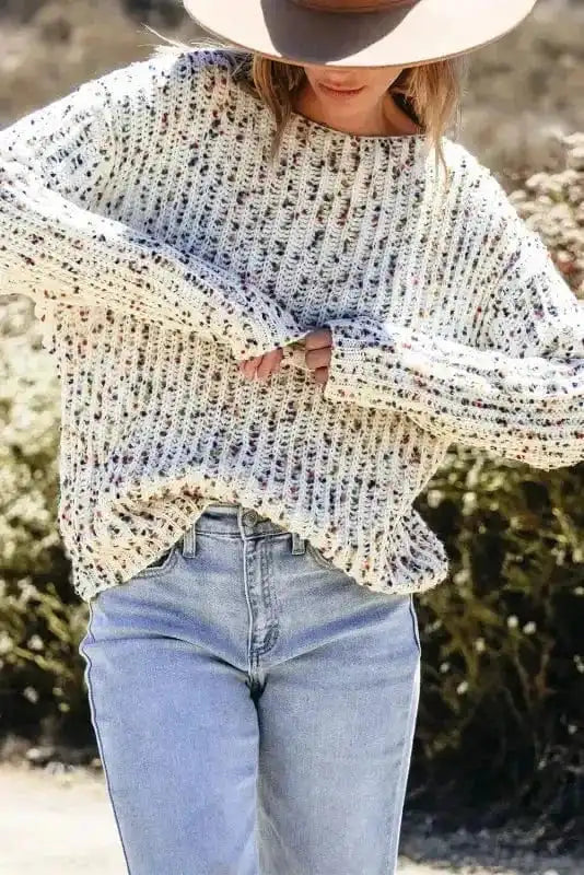 Sweaters Vanilla Swirl Twist Sweater