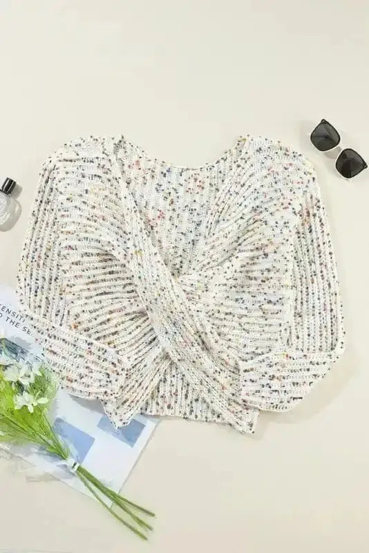 Sweaters Vanilla Swirl Twist Sweater