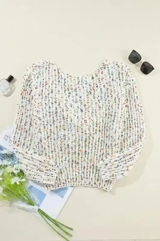 Sweaters Vanilla Swirl Twist Sweater