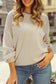 Sweaters Vintage Patchwork Eyelet Jumper