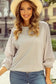 Sweaters Vintage Patchwork Eyelet Jumper