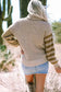 Sweaters Waffle Knit Turtleneck Sweater