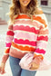 Sweaters Wave Striped Drop Shoulder Sweater