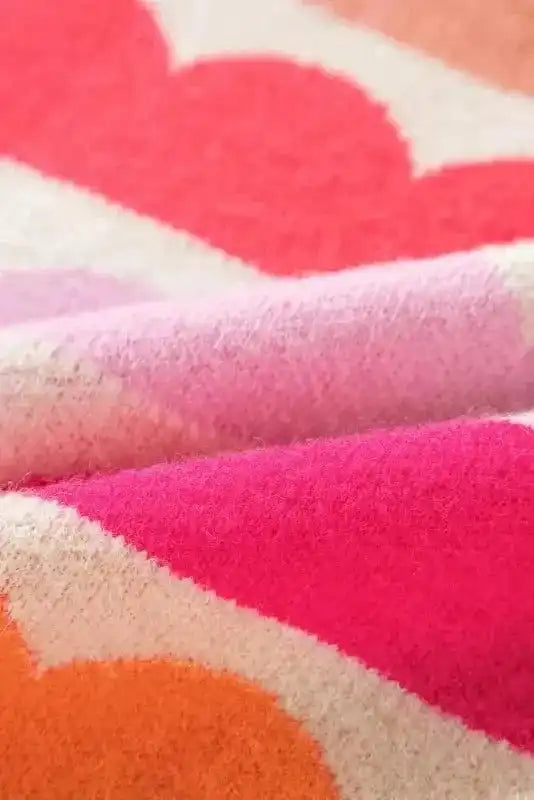 Sweaters Wave Striped Drop Shoulder Sweater