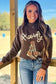 Sweaters Western Howdy Boot Graphic Sweater