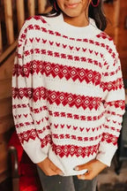 Sweaters White / S / 50%Viscose+28%Polyester+22%Polyamide GeoWest Crew Sweater